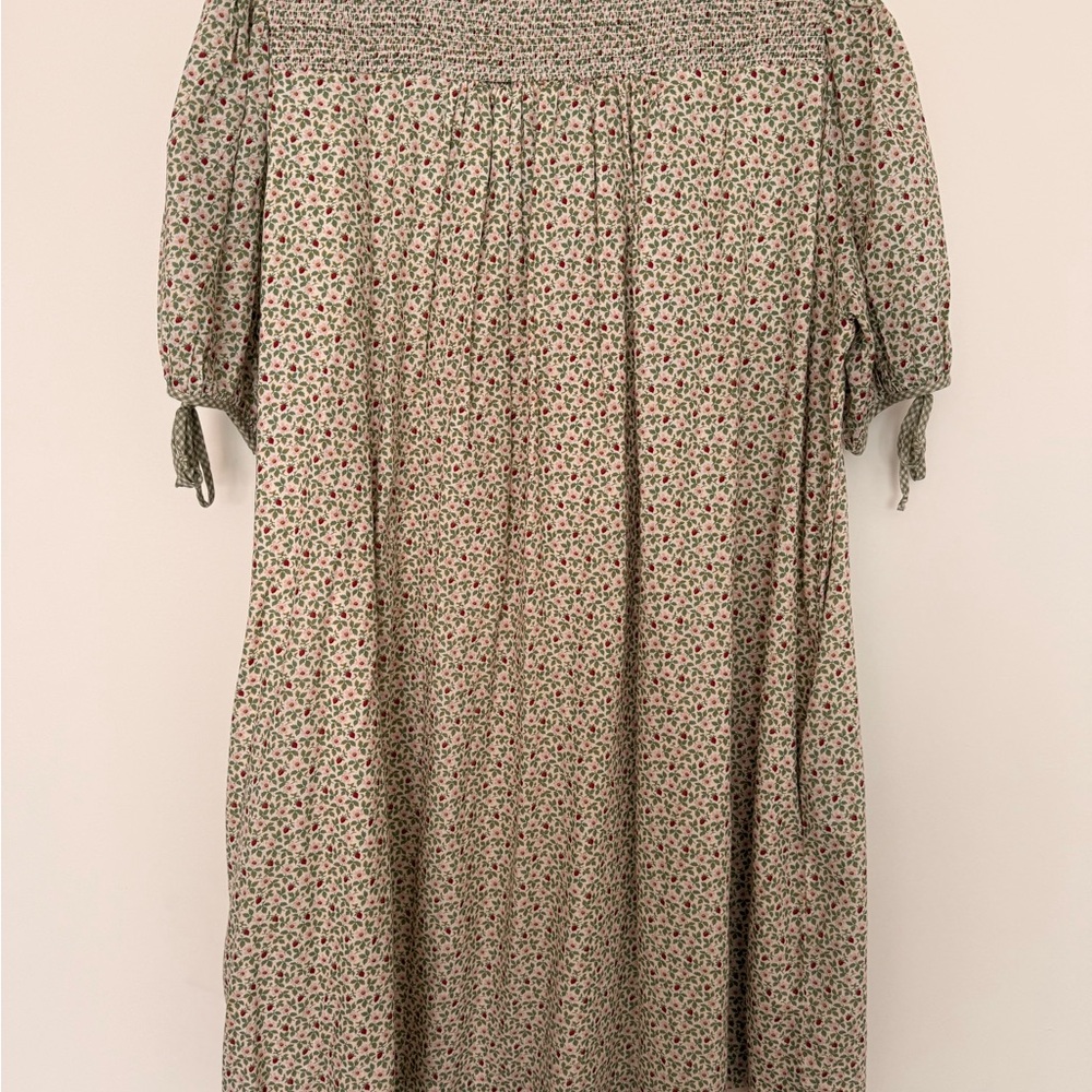 Christy Dawn The Devin Dress | Creme Strawberry - Picture 4 of 7
